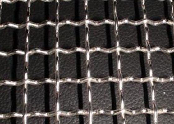 Dipping Plastic Wire Rod Crimped Wire Mesh Black Iron Wire Mesh